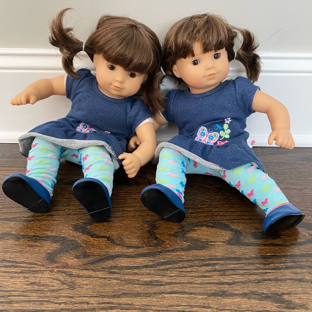 American Girl Bitty Baby twins